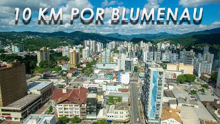 Passeio por Blumenau em Santa Catarina por drone 4k [upl. by Ahsiat82]