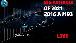 2016 AJ193 Asteroid  21 August 2021  Big Asteroid of 2021 [upl. by Killam]