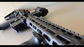 Ruger AR 556 Free Float Conversion A Brief Overview [upl. by Ayeka677]