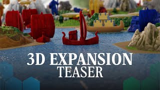 CATAN – 3D Expansion – Seafarers  Cities amp Knights  Teaser [upl. by Amelina]