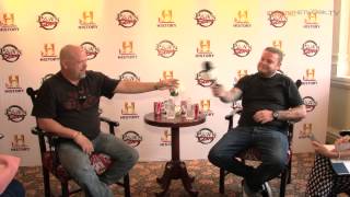 Interview with Rick and Corey Harrison Pawn Stars Part 1 [upl. by Chadabe]