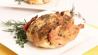 Herb Roasted Cornish Hen Recipe  Laura Vitale  Laura in the Kitchen Episode 845 [upl. by Fronniah992]