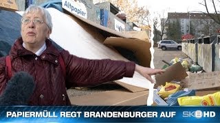 SKB HD  PAPIERMÜLL REGT BRANDENBURGER AUF [upl. by Eislrahc232]