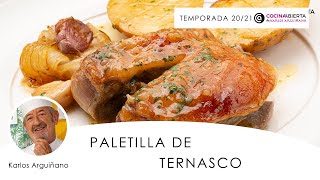 Paletilla de TERNASCO con PATATAS y cebolla al HORNO 🥩🥔 Cocina Abierta de Karlos Arguiñano [upl. by Mariande443]