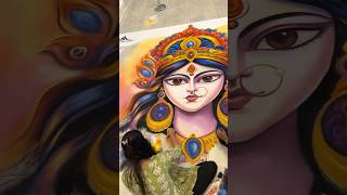 Navratri special rangoli art  garba rangoli  rangolidesign [upl. by Abdella]