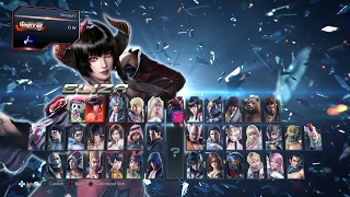 TEKKEN 7  All Characters FULL ROSTER amp Default Costumes 1080p 60fps PS4 Pro [upl. by Nosecyrb]