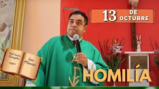 EVANGELIO DE HOY domingo 13 de octubre del 2024  Padre Arturo Cornejo [upl. by Nhepets]