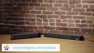 NETGEAR Network ProSAFE Ethernet Click Switch Family Overview [upl. by Nnail]