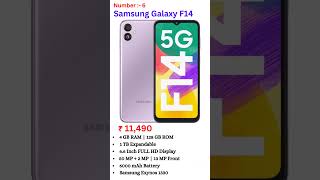 Top 10 Cheapest 5G Mobiles In 🇮🇳 India  5g mobile [upl. by Snider]