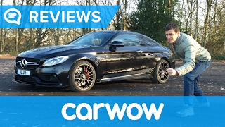 MercedesAMG C63 Coupe 2017 review  man vs machine  Mat Watson Reviews [upl. by Lachish]