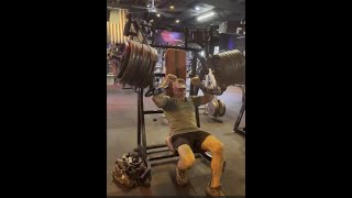 Dr Cerday 700 pound lift [upl. by Nelrsa]