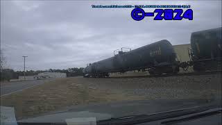 🚂HDCSXTquotLquot73003–Valdosta Georgia–WednesdayJanuary3 2024©2024wmv🚂 [upl. by Yecrad]