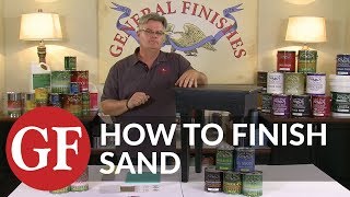 How to Finish Sand [upl. by Prue]