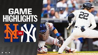 Mets vs Yankees Game Highlights 72324  MLB Highlights [upl. by Naivat296]