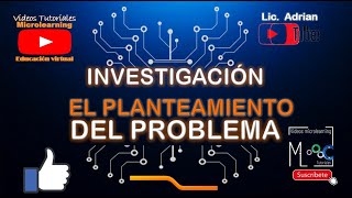 Planteamiento del problema en una investigación [upl. by Yoong18]