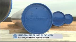 Russian Pipeline Blocked by EU EU blocks Russian control of key European gas transit line [upl. by Means402]