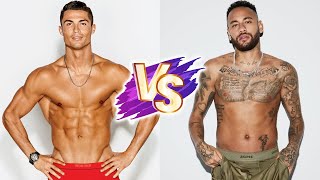 Neymar VS Cristiano Ronaldo Natural Transformation 🌟 2024  From 0 To Now [upl. by Adnawt]