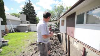 Bracing a Cracked Basement Wall [upl. by Oiramed427]