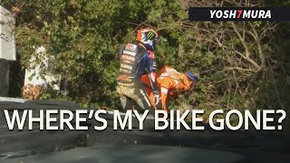 BSB2019 Tarran Mackenzie loses his bike in the trees [upl. by Ephrayim]