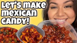 HOW TO MAKE MEXICAN CANDY  DULCES ENCHILADOS RECIPE [upl. by Eveleen]