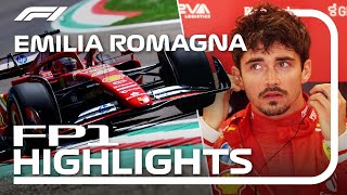 FP1 Highlights  2024 Emilia Romagna Grand Prix [upl. by Virg169]