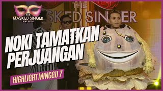 HIGHLIGHTS MINGGU 7  Bawang Putih Terkandas THE MASKED SINGER MALAYSIA 4 [upl. by Akyssej]