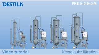 Kieselguhr filtration FKS 010  040 M  EN [upl. by Aleafar255]