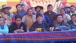 Expresident Morales questions Bolivia coup attempt calls for investigation  AFP [upl. by Lazor357]