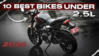 2024 Top 10 Bikes Under 25 Lakhs [upl. by Karsten]