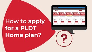 How to apply for a PLDT Home plan  QuickTips [upl. by Ozen]