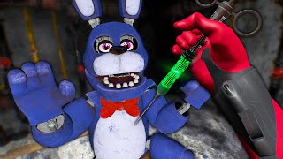 Trying NEW Experiments on FNAF Animatronics  Boneworks VR Multiplayer [upl. by Ramburt]