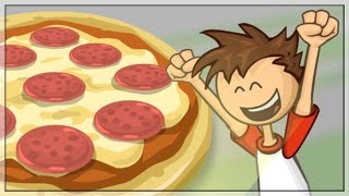 JAK ZROBIĆ PIZZĘ W PAPA’S PIZZERIA Darmowe Gry Online [upl. by Adnilema]