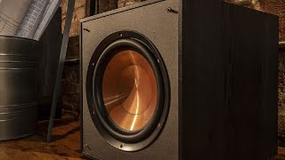 Klipsch R 120SW Subwoofer Black review [upl. by Pattison]