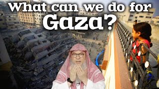 What can Muslims do for Gaza besides prayers amp charity assimalhakeem assim assim al hakeem [upl. by Notniuqal]