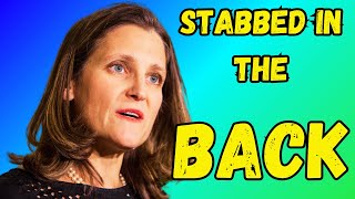 Chrystia Freeland gets TRASHED By her OWN MPs [upl. by Bunni]