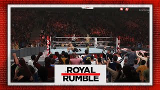 Rey Mysterio vs Brock Lesnar  Royal Rumble  Full match  WWE2k19 [upl. by Orabla]