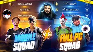 TSG Army 👽 VS Classy FF  2B Gamer 🤬   Garena Free Fire nonstop gaming pc player nxt classy [upl. by Nanyt]