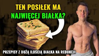 Szybkie posiłki wysokobiałkowe  oto przepisy z dużą ilością białka na redukcji  Mariusz Mróz [upl. by Tinor]