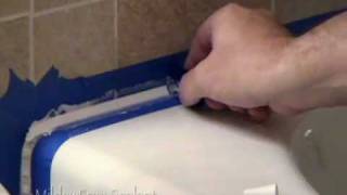 How To Replace Caulk in a Bathtub or Shower Using MildewFree [upl. by Aihsenat379]