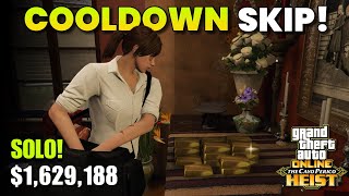 How To Skip Cayo Perico Heist Cooldown Time Solo  GTA Online [upl. by Aelc]