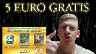 5 EURO GRATIS GUTHABEN in Clash Royale oder Clash of Clans [upl. by Edouard726]