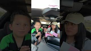 Mini food reviewer in the making🤣🍪 tastetest crumblcookies review food funny [upl. by Karab]