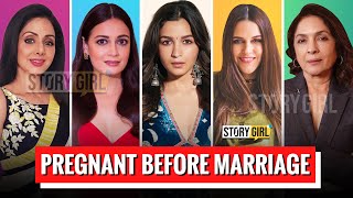 Bollywood Actress pregnant before marriage l shorts shortfeed [upl. by Alleusnoc]