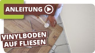 Vinylboden auf Fliesen verlegen  planeo Sly ENG SUB [upl. by Giddings]