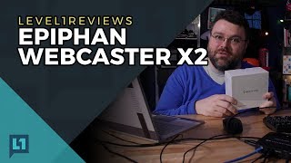 Epiphan Webcaster X2 Review [upl. by Nagorb665]