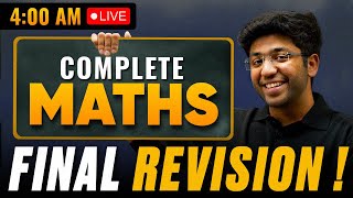 Class 10th Maths FINAL REVISION 🔥  Most Important Questions and Concepts  Shobhit Nirwan [upl. by Aisital]