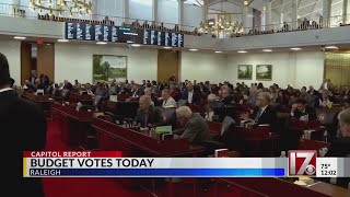 NC budget vote Thursday morning [upl. by Nowed]