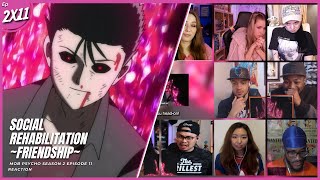 Mob Psycho 100 II モブサイコ100 Season 2 Episode 11 Reaction Mashup  L4A [upl. by Fleischer]