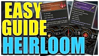 Quick amp Easy Heirloom Guide  DungeonBorne [upl. by Borden950]