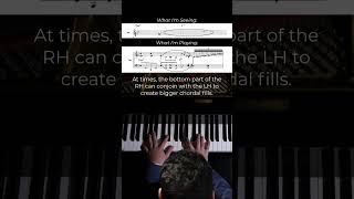 The SECRET to Orchestrating a Melody on Piano quotEast of the Sunquot shorts [upl. by Kragh]